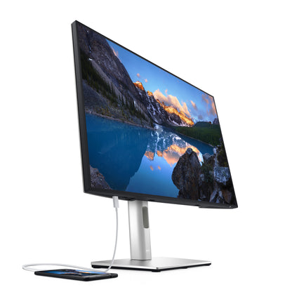 DELL UltraSharp U2421E LED display 61.2 cm (24.1") 1920 x 1200 pixels WUXGA LCD Black, Silver