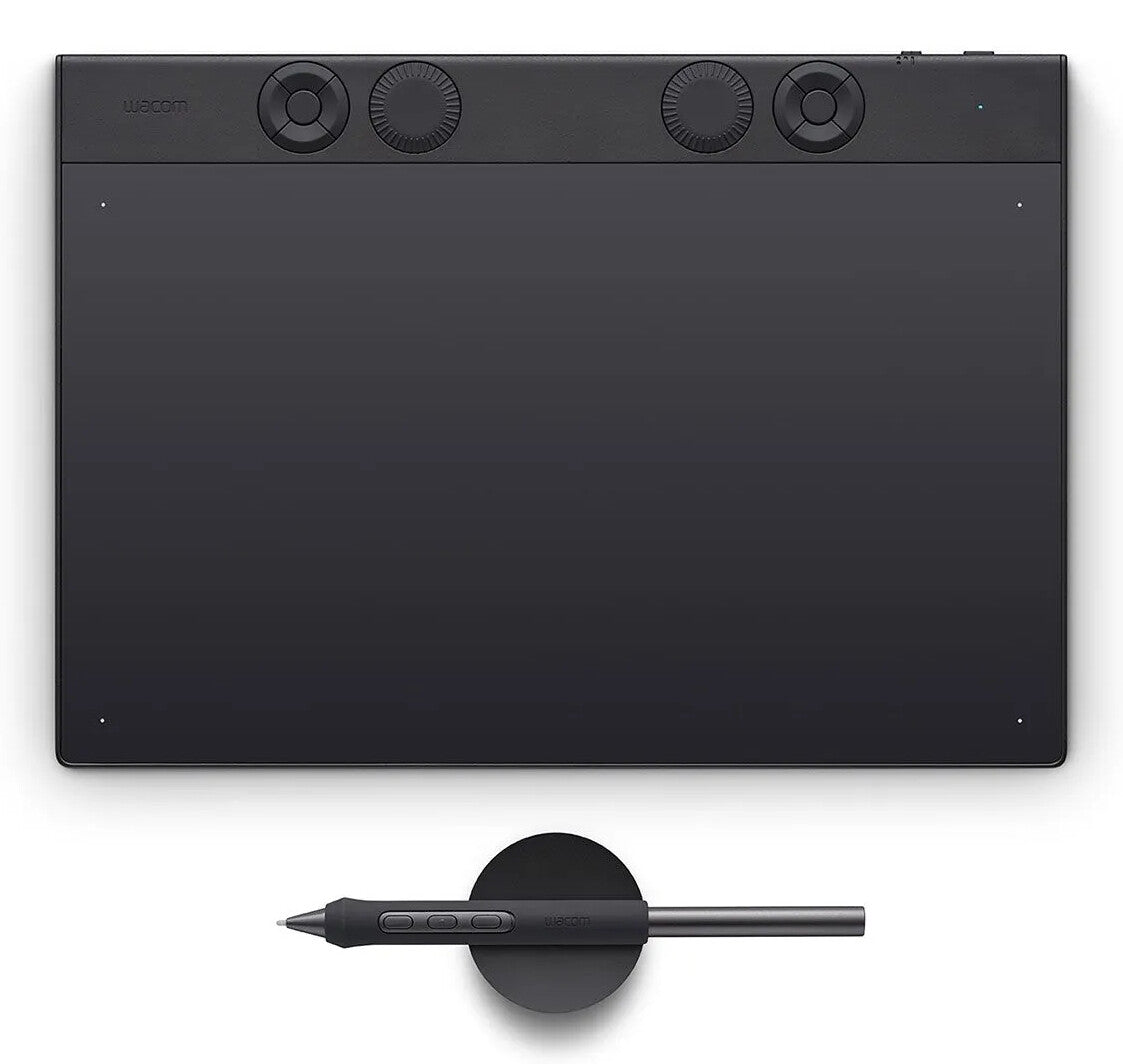 Wacom Intuos Pro Medium – 2025 graphic tablet Black 263 x 148 mm USB/Bluetooth
