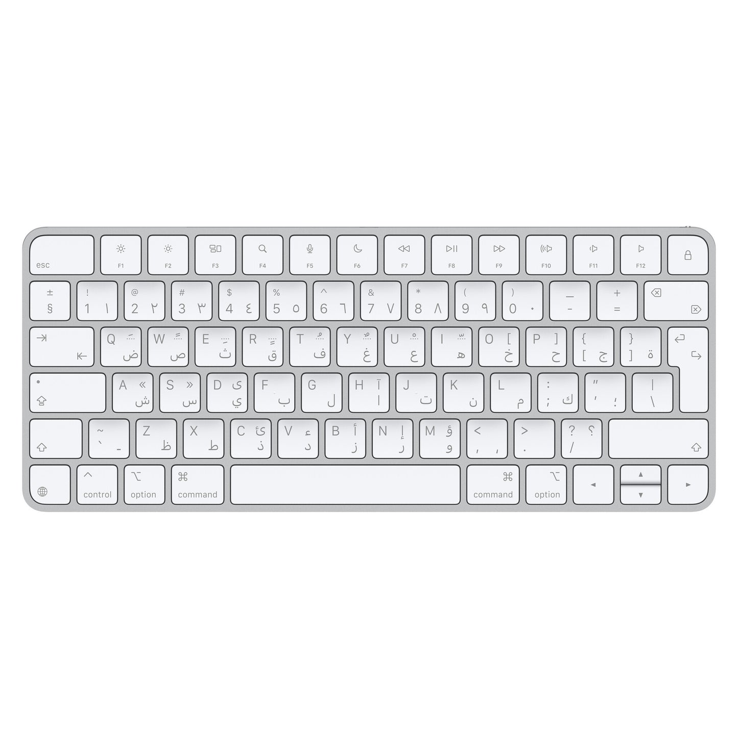 Apple Magic keyboard Universal USB + Bluetooth QWERTY Arabic White