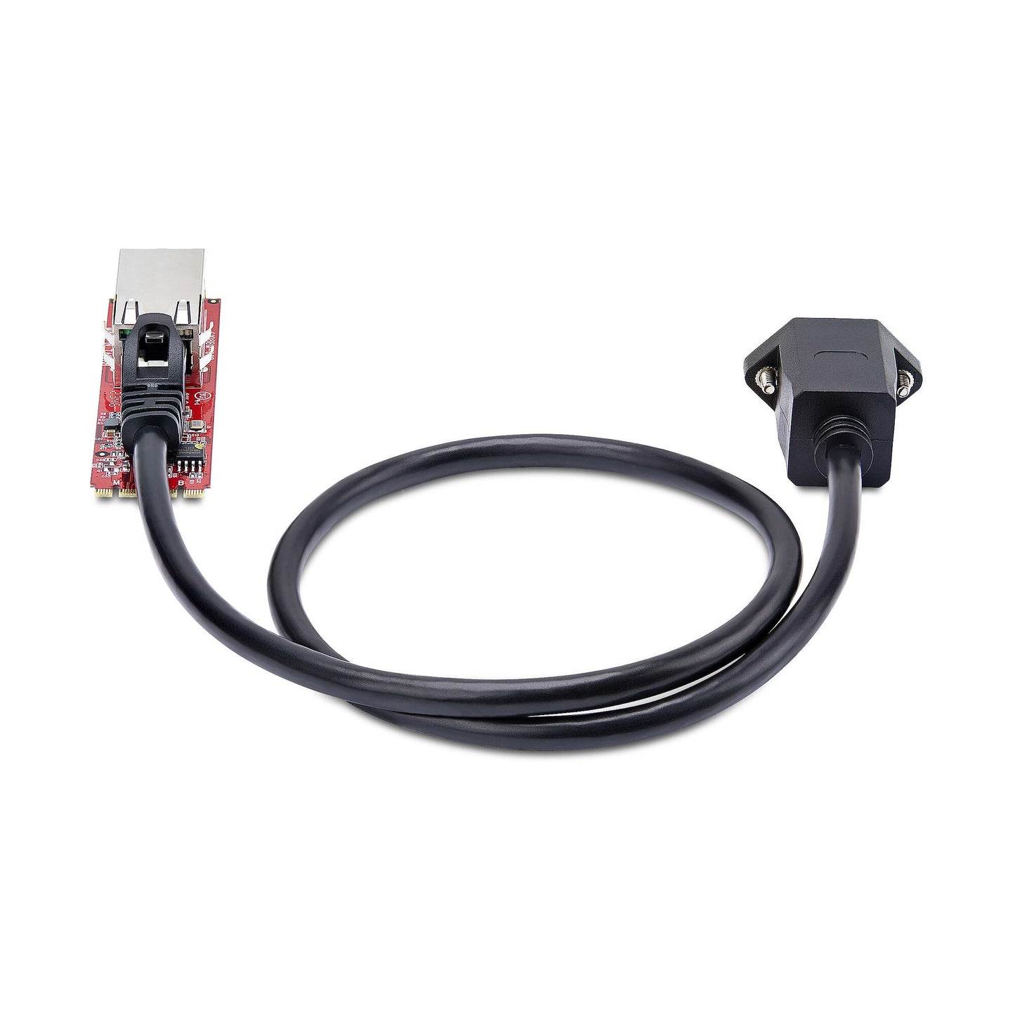 StarTech.com 1-Port 2.5GbE M.2 2280 Network Card, Multi-Gigabit Speeds (2.5G/1G/100M/10M), NBASE-T (802.3bz) NIC, M.2 B+M Key, PCIe Ethernet Interface, For SFF/Desktop PCs - TAA
