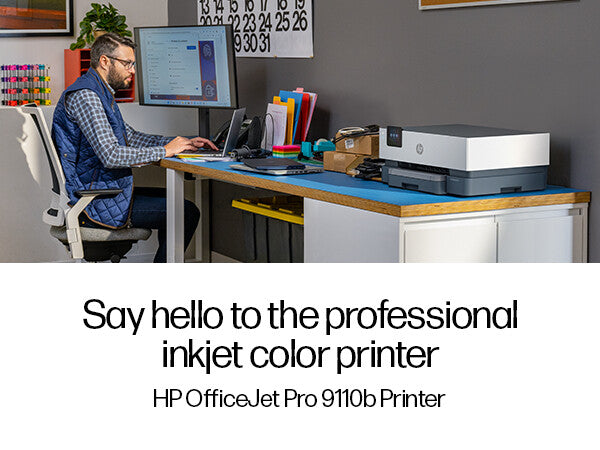 HP OfficeJet Pro 9110b Wireless Color Printer, Two-sided printing