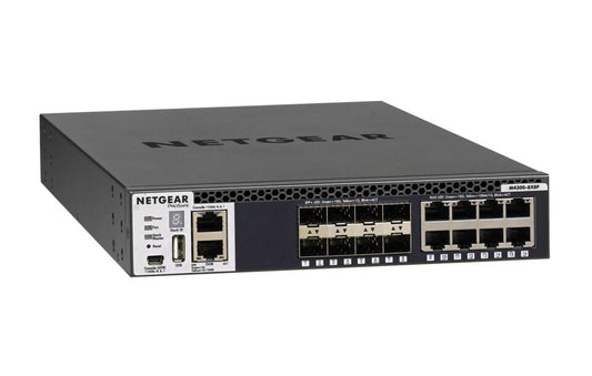 NETGEAR XSM4316S network switch, Managed, 8-port, black