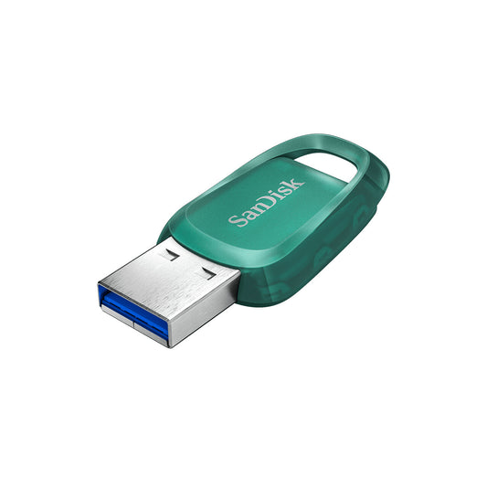 SanDisk Ultra Eco USB flash drive, 512GB, USB 3.2 Gen 1 (3.1 Gen 1), green