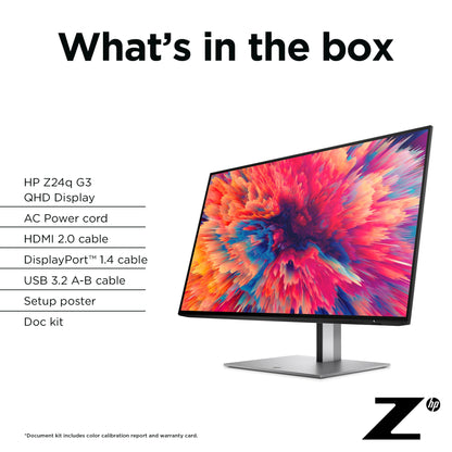 HP Z24q G3 QHD Display