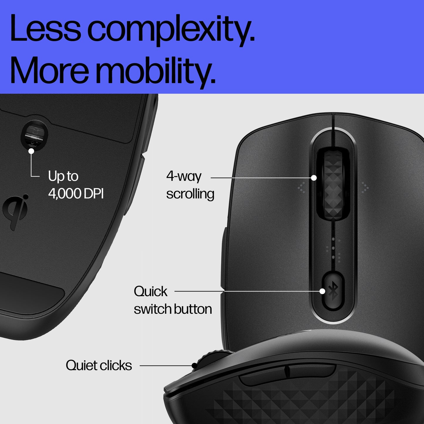 HP 690 Rechargeable Wireless Mouse