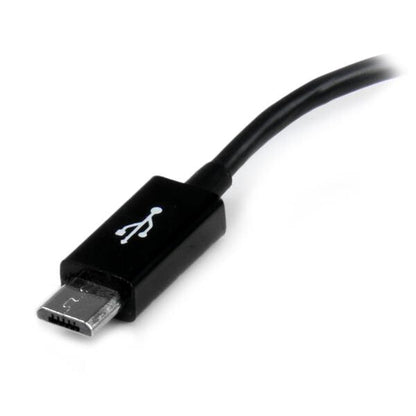 StarTech.com 5in Micro USB to USB OTG Host Adapter M/F