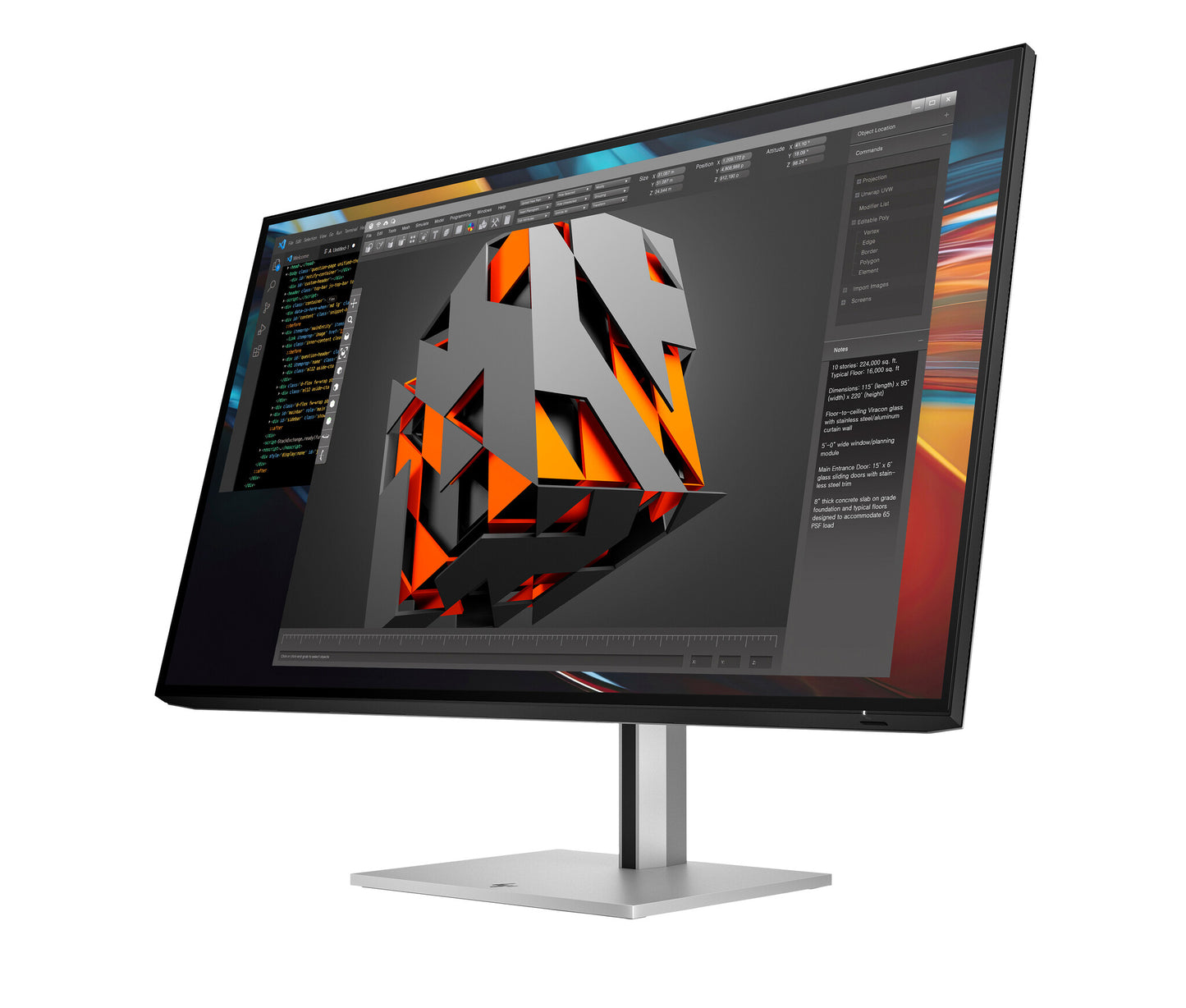 HP Series 7 Pro 31.5 inch 4K Thunderbolt 4 Monitor - 732pk