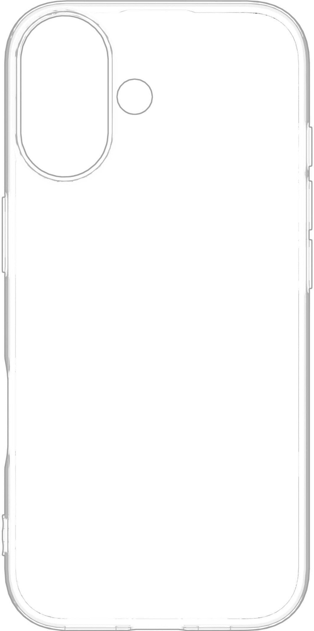 eSTUFF ES67100055-BULK mobile phone case Cover Transparent
