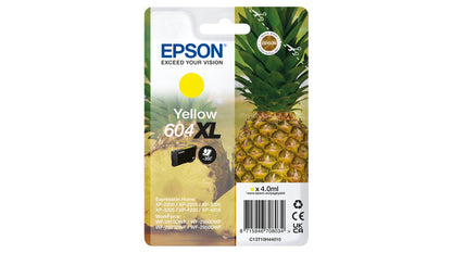 Epson Singlepack Yellow 604XL Ink