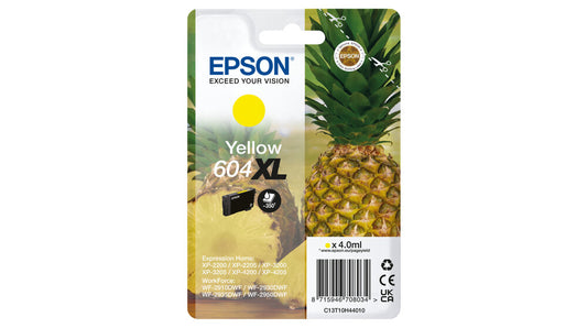 Epson 604XL ink cartridge 1 pc(s) Original High (XL) Yield Yellow