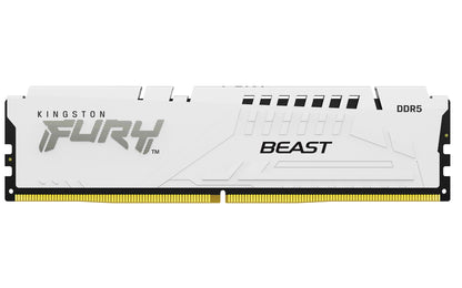 Kingston Technology FURY Beast 16GB 5600MT/s DDR5 CL40 DIMM White XMP