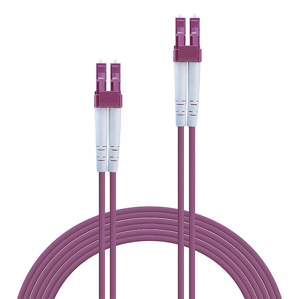 Lindy 3m LC-LC OM4 50/125 Fibre Optic Patch Cable