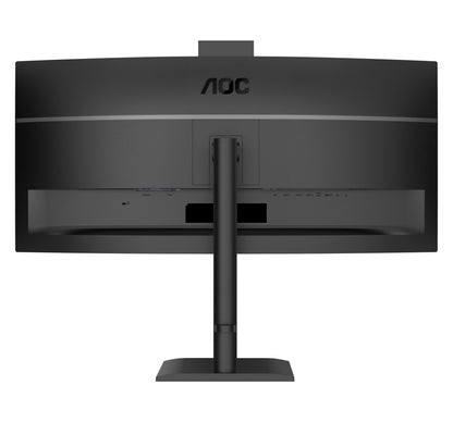 AOC E4 CU34E4CW computer monitor 86.4 cm (34") 3440 x 1440 pixels UltraWide Quad HD LED Black