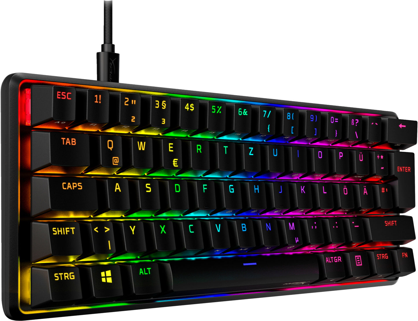 HP HyperX Alloy Origins 60 - Mechanical Gaming Keyboard - HX Red