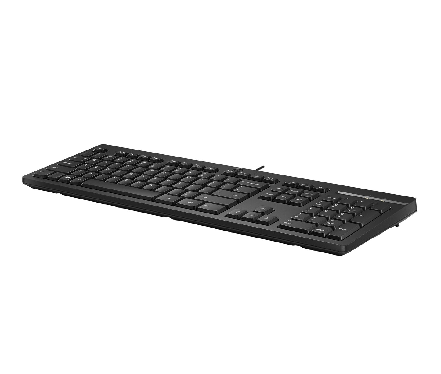 HP 125 G2 USB WD KBD keyboard Office Black