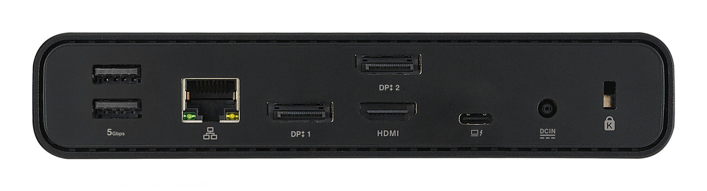 ASUS Triple Display USB-C Dock Duo DC301 Wired Black