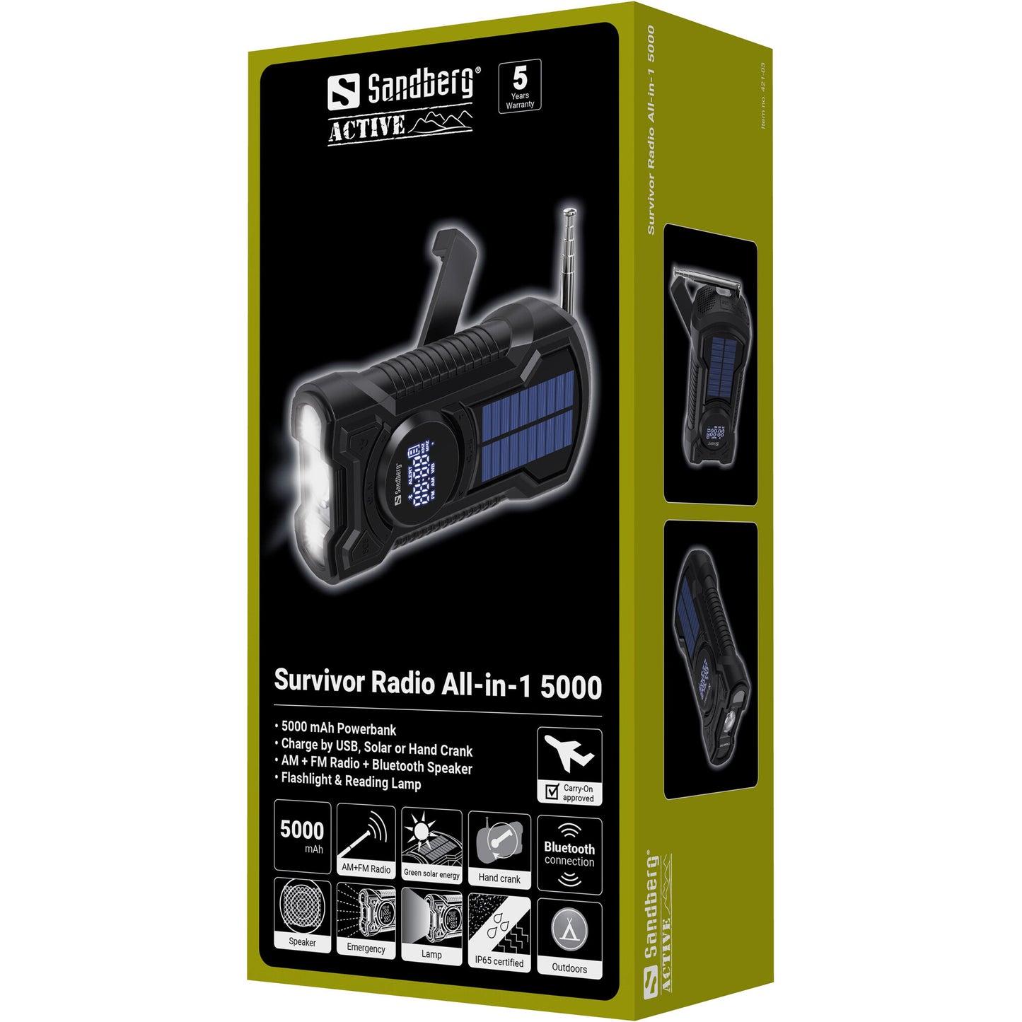 Sandberg Survivor Radio All-in-1 5000