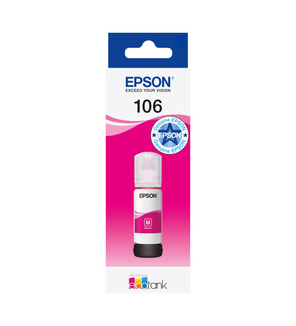 Epson 106 EcoTank Magenta Ink Bottle