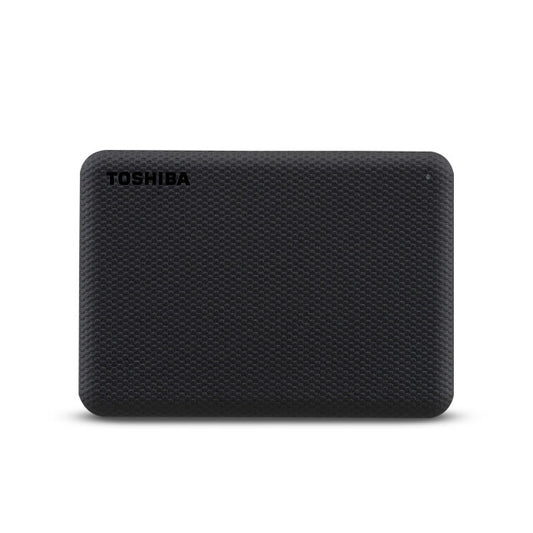 Toshiba Canvio Advance external hard drive, 2TB, USB 2.0/3.2 Gen 1 (3.1 Gen 1), Black