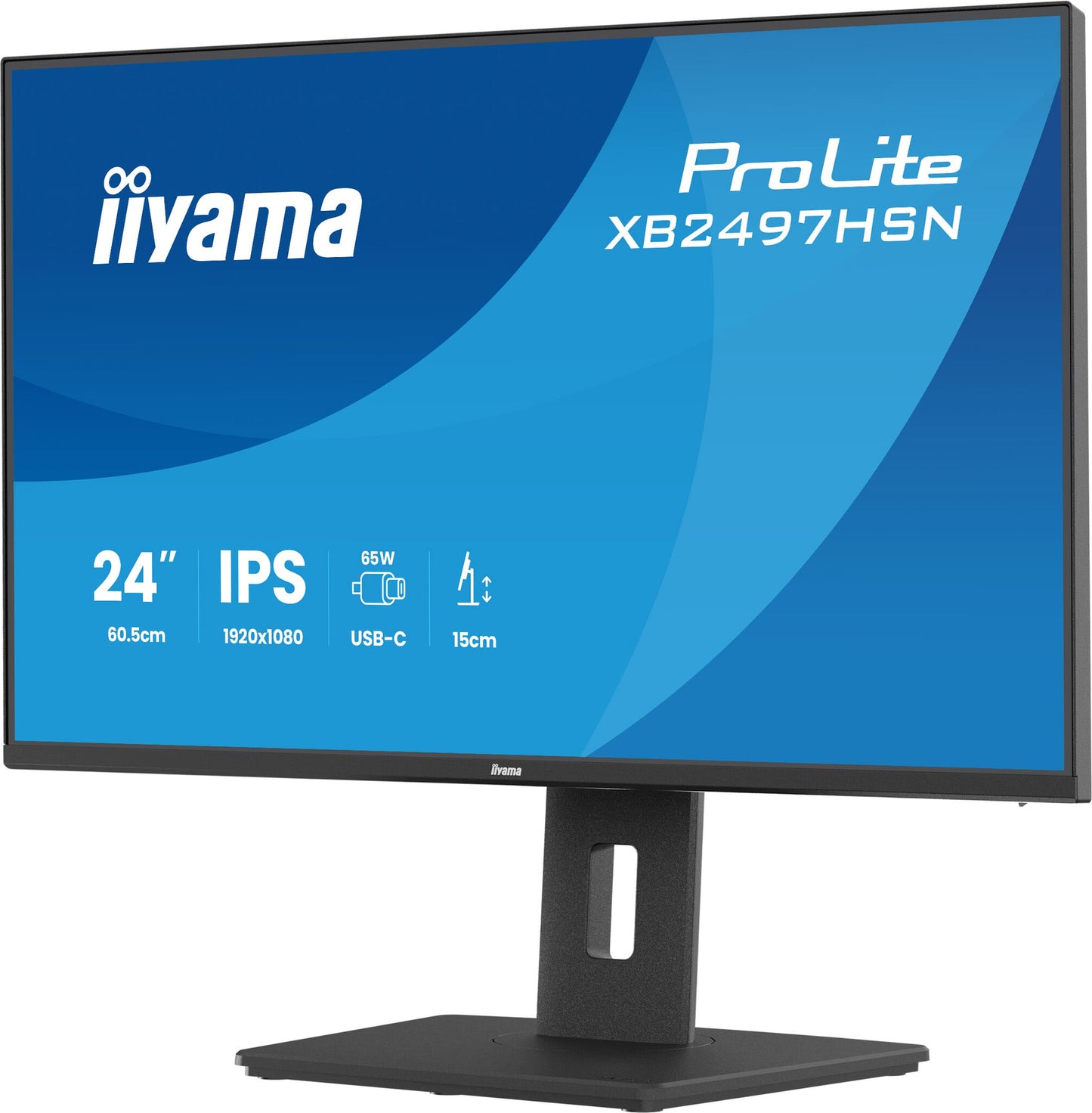 iiyama ProLite XB2497HSN-B1 computer monitor 60.5 cm (23.8") 1920 x 1080 pixels Full HD LED Black