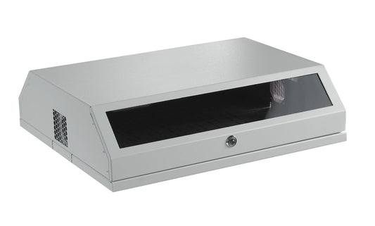 Lanview RWSLMWH rack cabinet 8U Wall mounted rack White