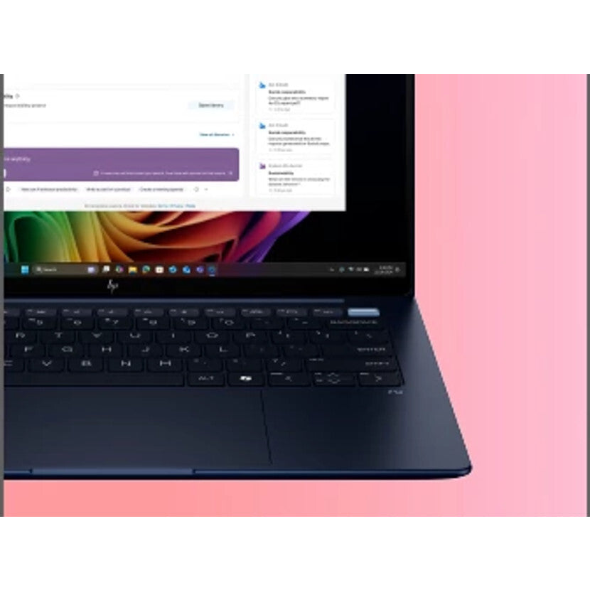 HP EliteBook Ultra G1i Next Gen AI PC Copilot+ PC Intel Core Ultra 7 258V Laptop 35.6 cm (14") Touchscreen 2.8K 32 GB LPDDR5x-SDRAM 1 TB SSD Wi-Fi 7 (802.11be) Windows 11 Pro Blue