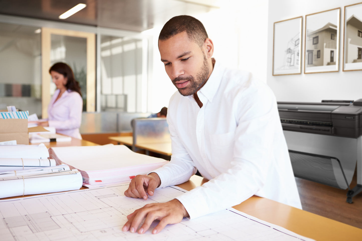 HP Designjet T830 24-in Multifunction Printer