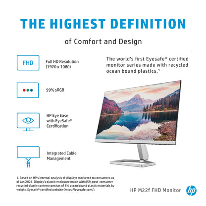 HP M22f FHD Monitor