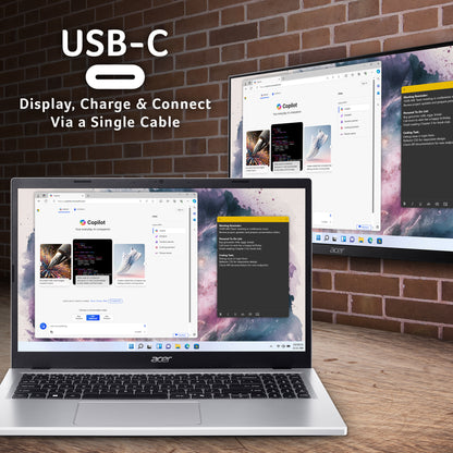 Acer Aspire Lite AL15-61P - 15.6" Full HD, Ryzen 7 8840HS, 16GB, 512GB SSD, Windows 11 Notebook