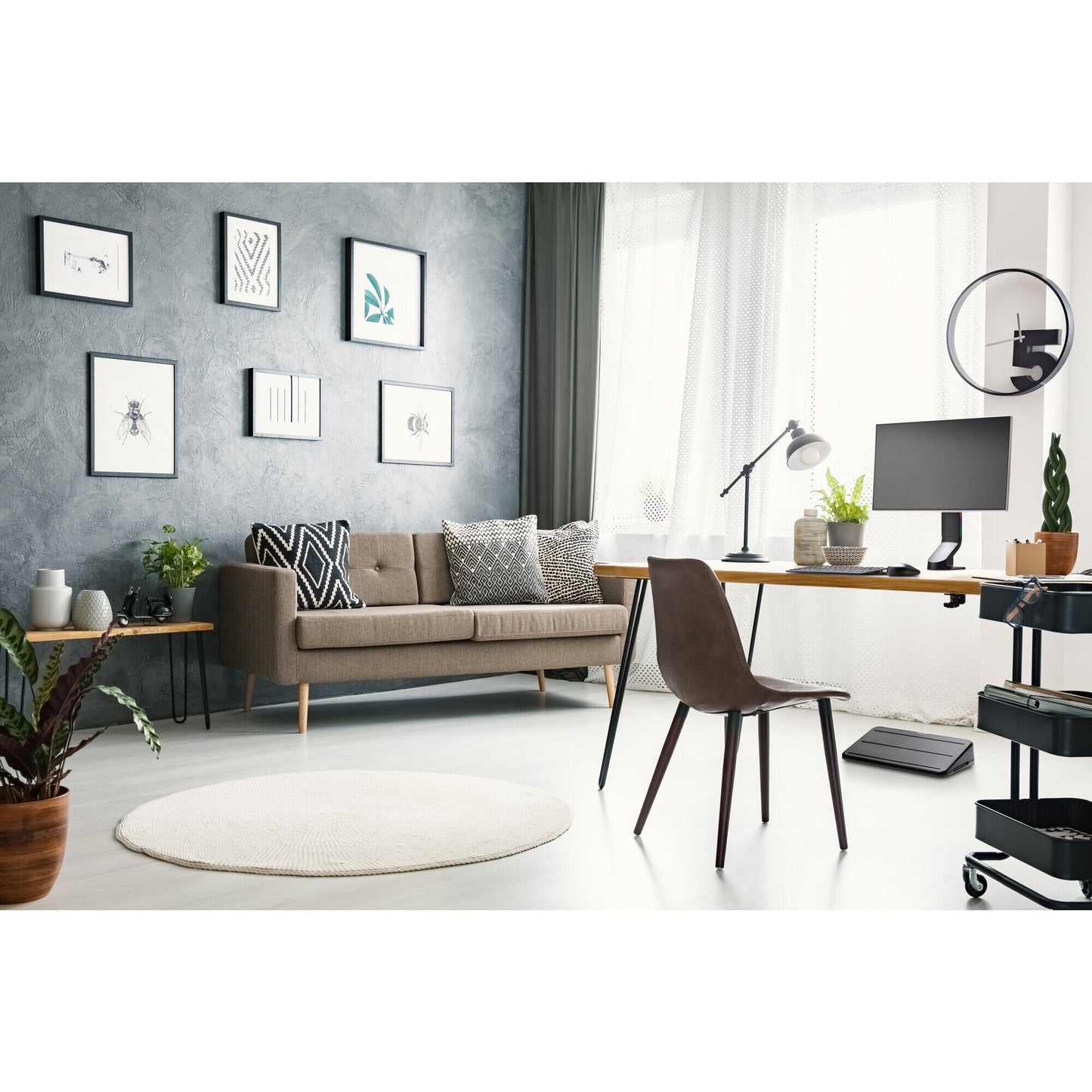 Kensington SmartFit Space-Saving Single Monitor Arm