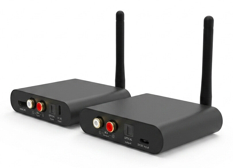 Marmitek Audio Anywhere 730 AV transmitter & receiver Black