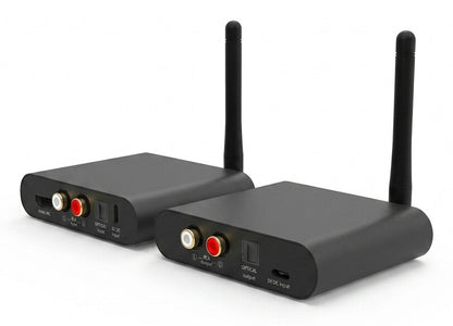 Marmitek Audio Anywhere 730 AV transmitter & receiver Black