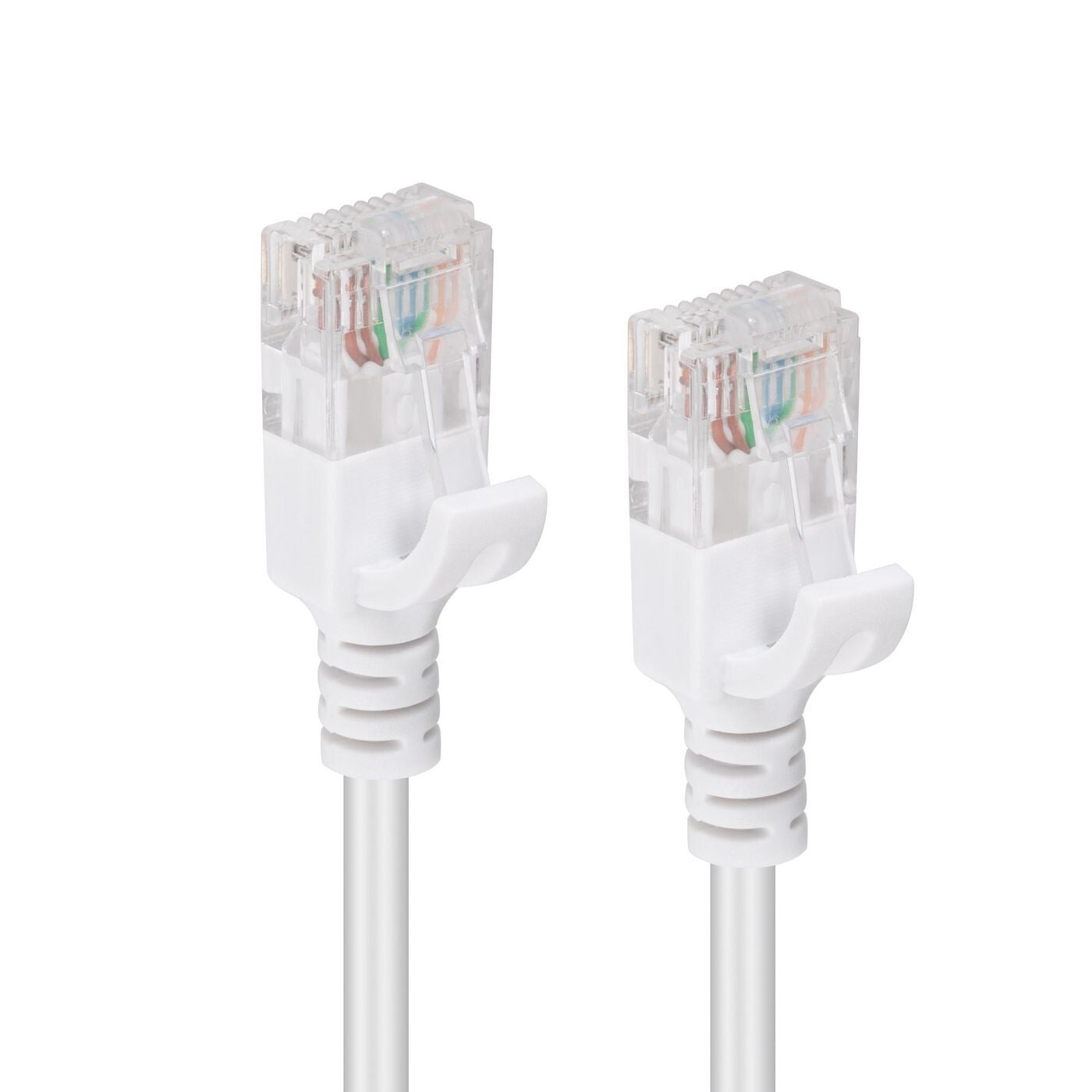 Microconnect V-UTP6A005W-SLIM networking cable White 0.5 m Cat6a U/UTP (UTP)