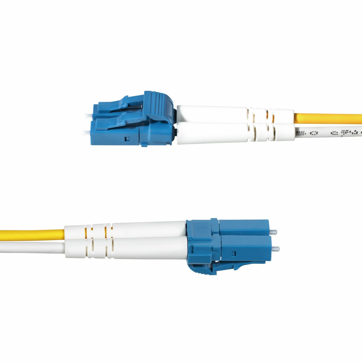 StarTech.com 2m (6.6ft) LC to LC (UPC) OS2 Single Mode Duplex Fiber Optic Cable, 9/125µm, 100G, Bend Insensitive, Low Insertion Loss - LSZH Fiber Jumper Cord