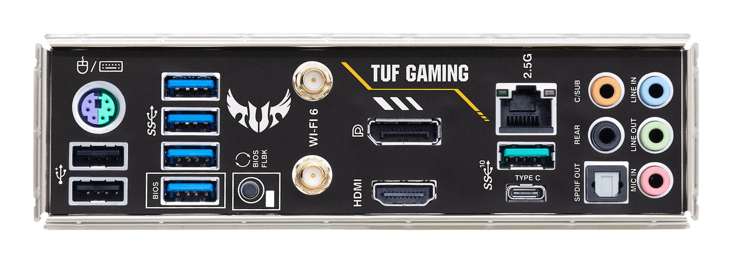 ASUS TUF GAMING B550M-PLUS WIFI II AMD B550 Socket AM4 micro ATX