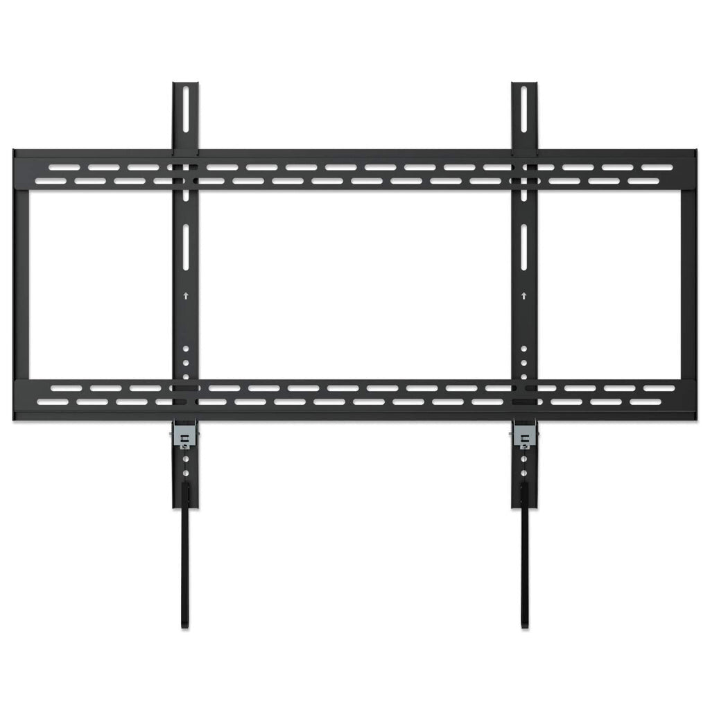 Manhattan TV & Monitor Mount, Wall, Fixed, 1 screen, Screen Sizes: 60-100", Black, VESA 200x200 to 900x600mm, Max 100kg, LFD, Lifetime Warranty