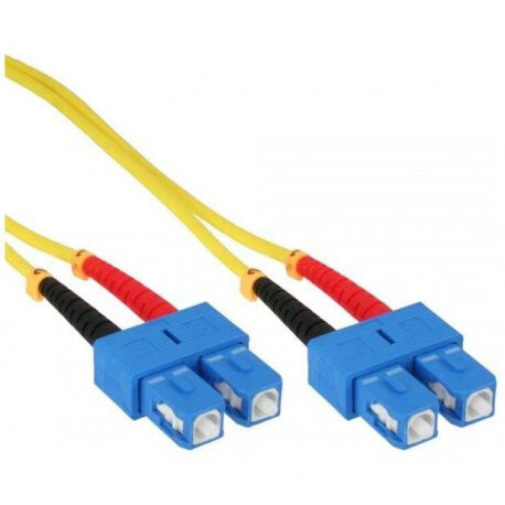 Mercodan 40400124 InfiniBand/fibre optic cable 3 m SC Multicolour, Yellow
