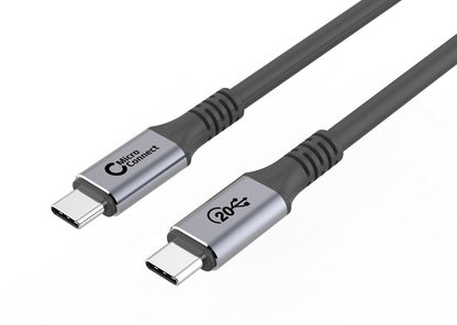 Microconnect USB3.2CC01 USB cable USB 3.2 Gen 2 (3.1 Gen 2) 1 m USB C Black