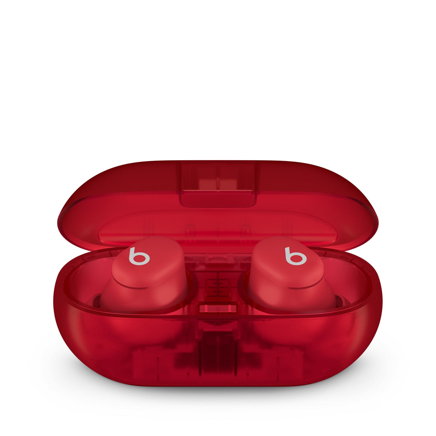 Apple Beats Solo Buds - True Wireless Earbuds - Transparent Red