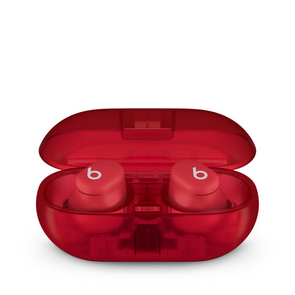 Apple Beats Solo Buds - True Wireless Earbuds - Transparent Red