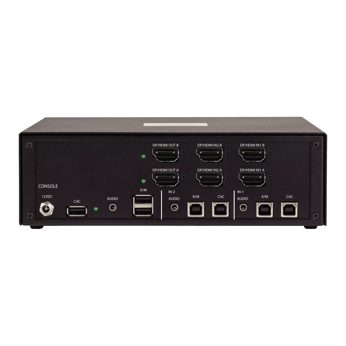 StarTech.com Secure 2-Port Dual-Monitor KVM Switch, HDMI or DisplayPort, 4K 60Hz, NIAP 4.0 Desktop KVM, Metal Housing, CAC Port, Made in the USA