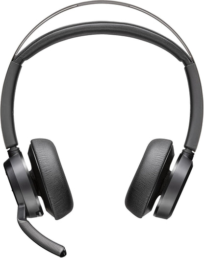 HP Poly Voyager Focus 2 USB-C-C Headset +USB-C/A Adapter +Charging Stand
