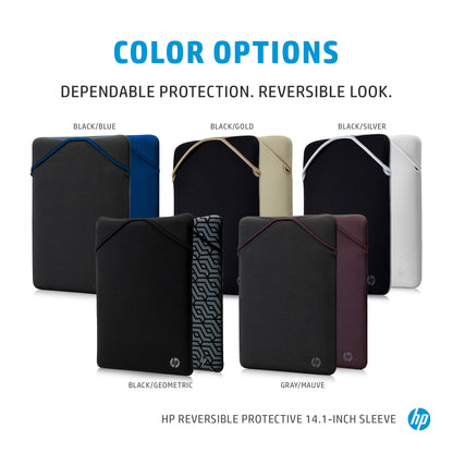 HP Reversible Protective 14.1-inch Blue Laptop Sleeve
