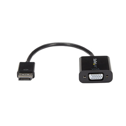 StarTech.com DisplayPort to VGA Adapter - Active DP to VGA Converter - 1080p Video - DP/DP++ Source to VGA Monitor Cable Adapter - DP to VGA Adapter Dongle Digital to Analog - DP 1.2 to VGA