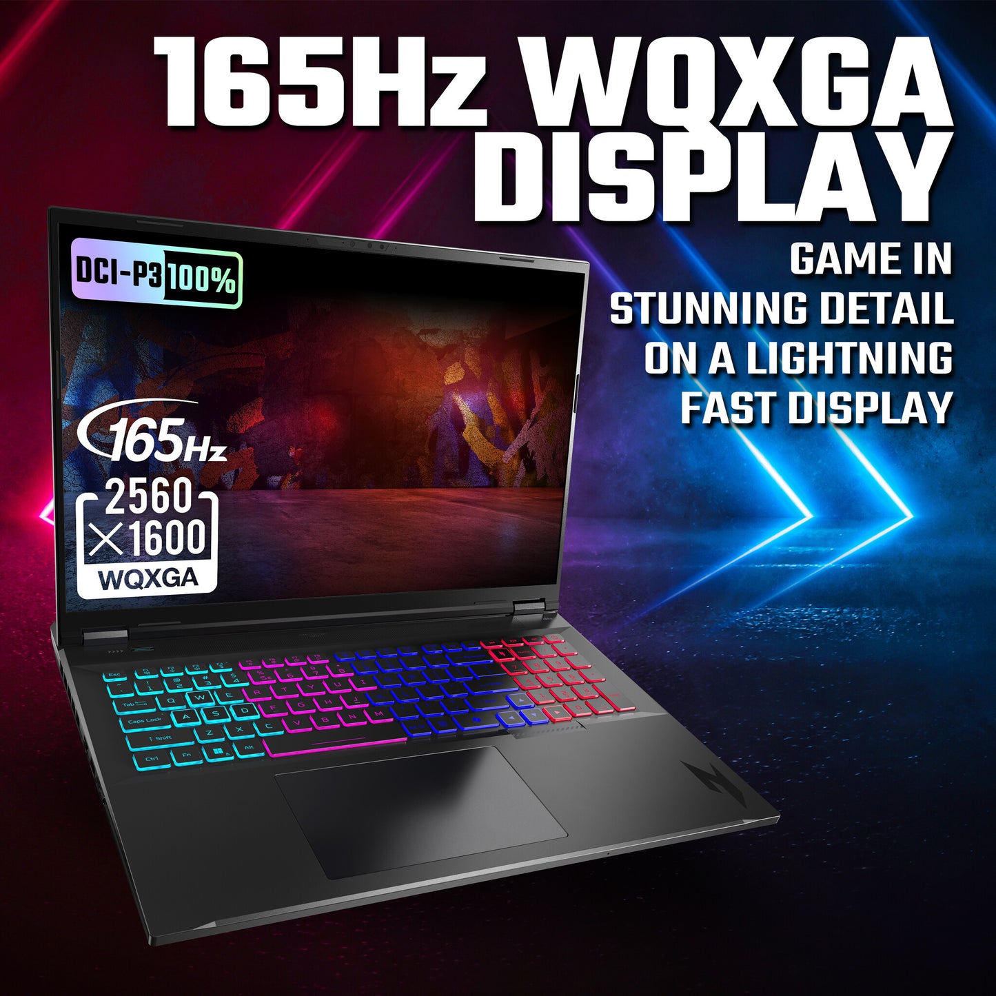 Acer Nitro 18 AI AN18-61 - AMD Ryzen AI 9 365, 32GB, 2TB SSD, NVIDIA GeForce RTX 5070Ti, 18"WQXGA, Windows 11 Gaming Laptop