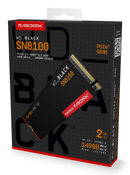 Western Digital Black WD_BLACK™ SN8100 NVMe™ SSD POWERED BY SANDISK 2 TB