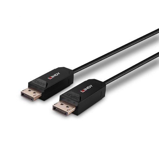 Lindy 38522 DisplayPort cable 20 m Black