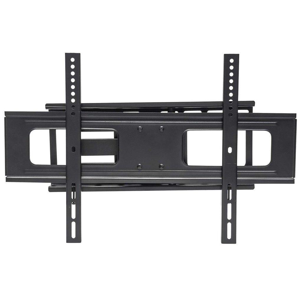 Manhattan TV & Monitor Mount, Wall, Full Motion, 1 screen, Screen Sizes: 37-65", Black, VESA 200x200 to 600x400mm, Max 50kg, LFD, Tilt & Swivel with 3 Pivots, Lifetime Warranty