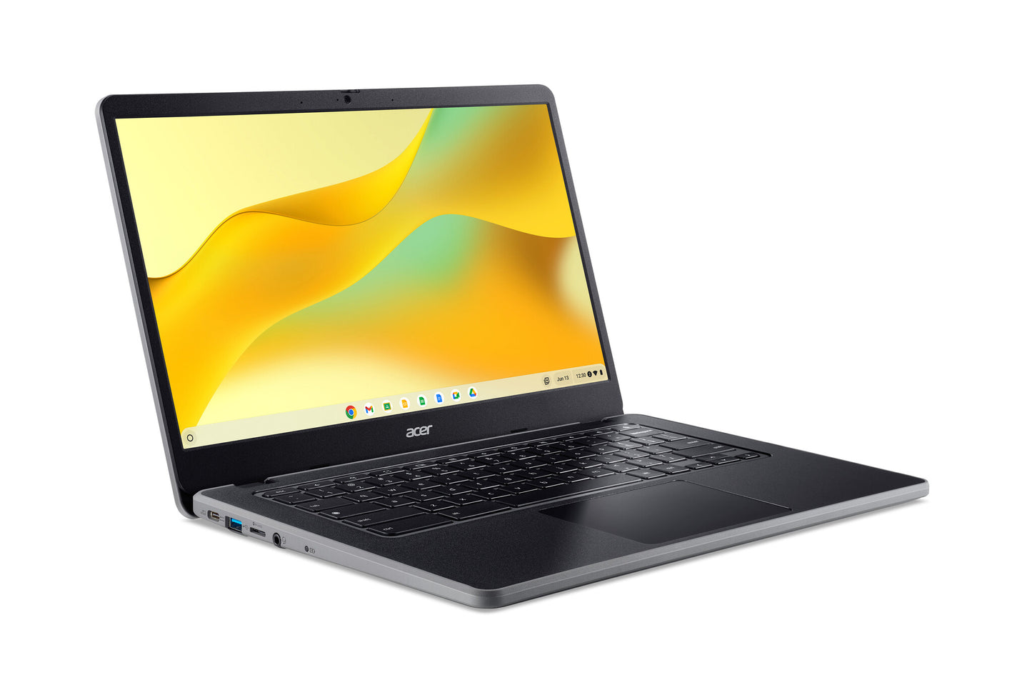 Acer Chromebook C936-C1DMNA Intel® N N100 35.6 cm (14") Full HD 8 GB LPDDR5-SDRAM 128 GB eMMC Wi-Fi 6 (802.11ax) ChromeOS Black