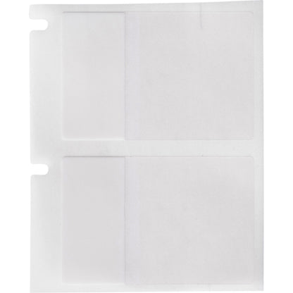 Brady M6-31-427 printer label Transparent, White Self-adhesive printer label